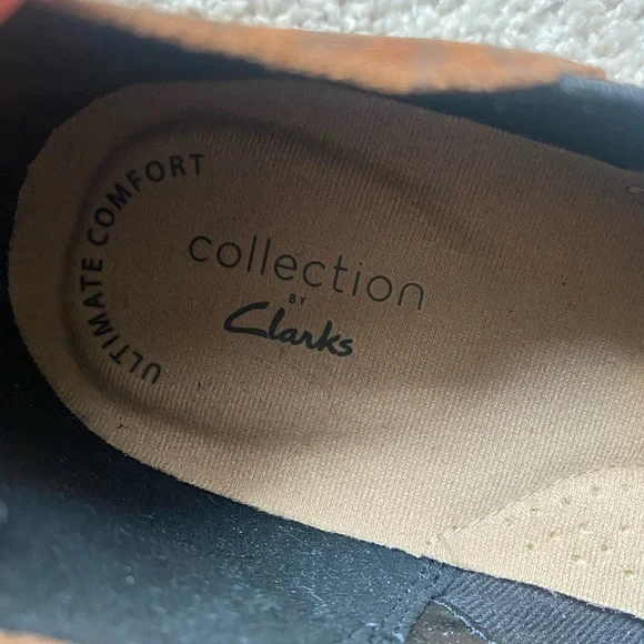 Clarks Brown Leopard Print Women's Shoes | 8.5 - Picture 4 of 12